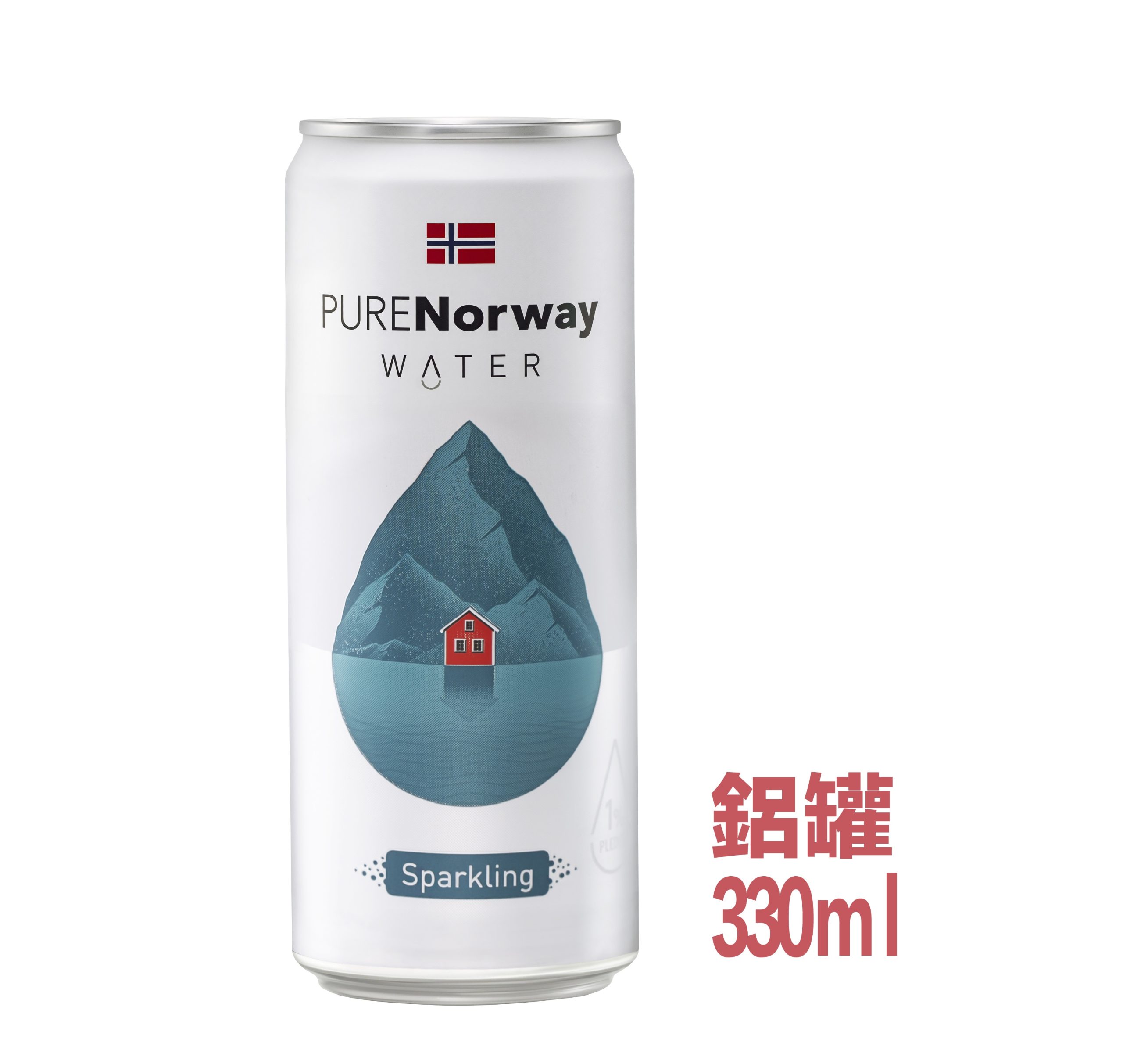 A092 PURE Norway Water氣泡水 330ml